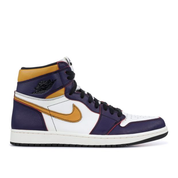 Cheap AIR JORDAN 1 OG X NIKE SB ??BULLS VS. LAKERS?? FOR SALE