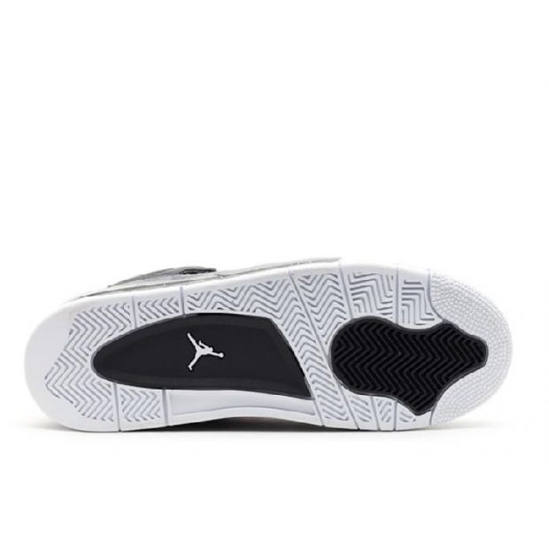 Cheap Air Jordan 4 Retro Gs Fear Pack Black White Cool Grey Pro Platnm Online