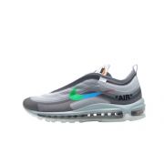 Cheap Off-White X Air Max 97 Grey Blue Sneakers for Sale