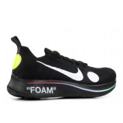 Cheap OFF WHITE Nike Zoom Fly Mercurial FK/OW Black for Sale
