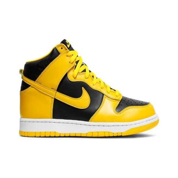 uabat Nike Dunk High Black Yellow