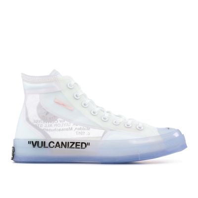 Cheap Off White Converse All Star Collection Vulcanized White Online