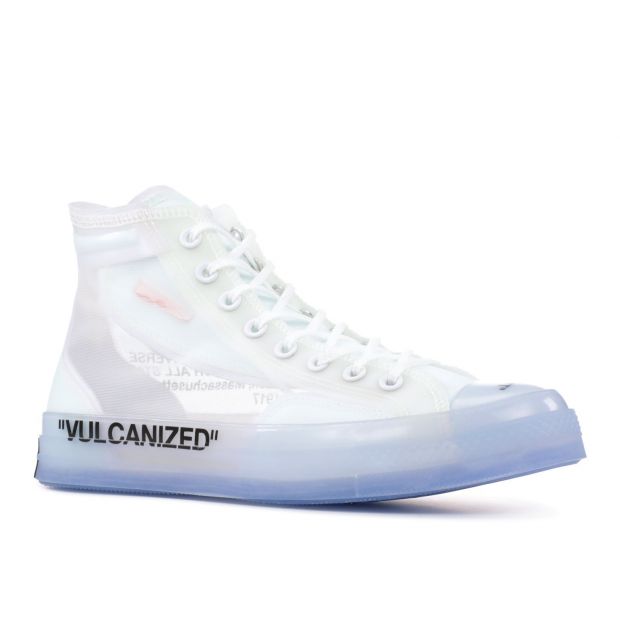 Cheap Off White Converse All Star Collection Vulcanized White Online