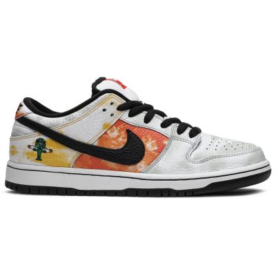 uabat NIKE SB DUNK LOW RAYGUN TIE-DYE WHITE